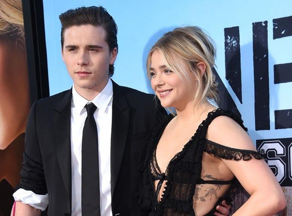 Brooklyn Beckham y Chloë Moretz