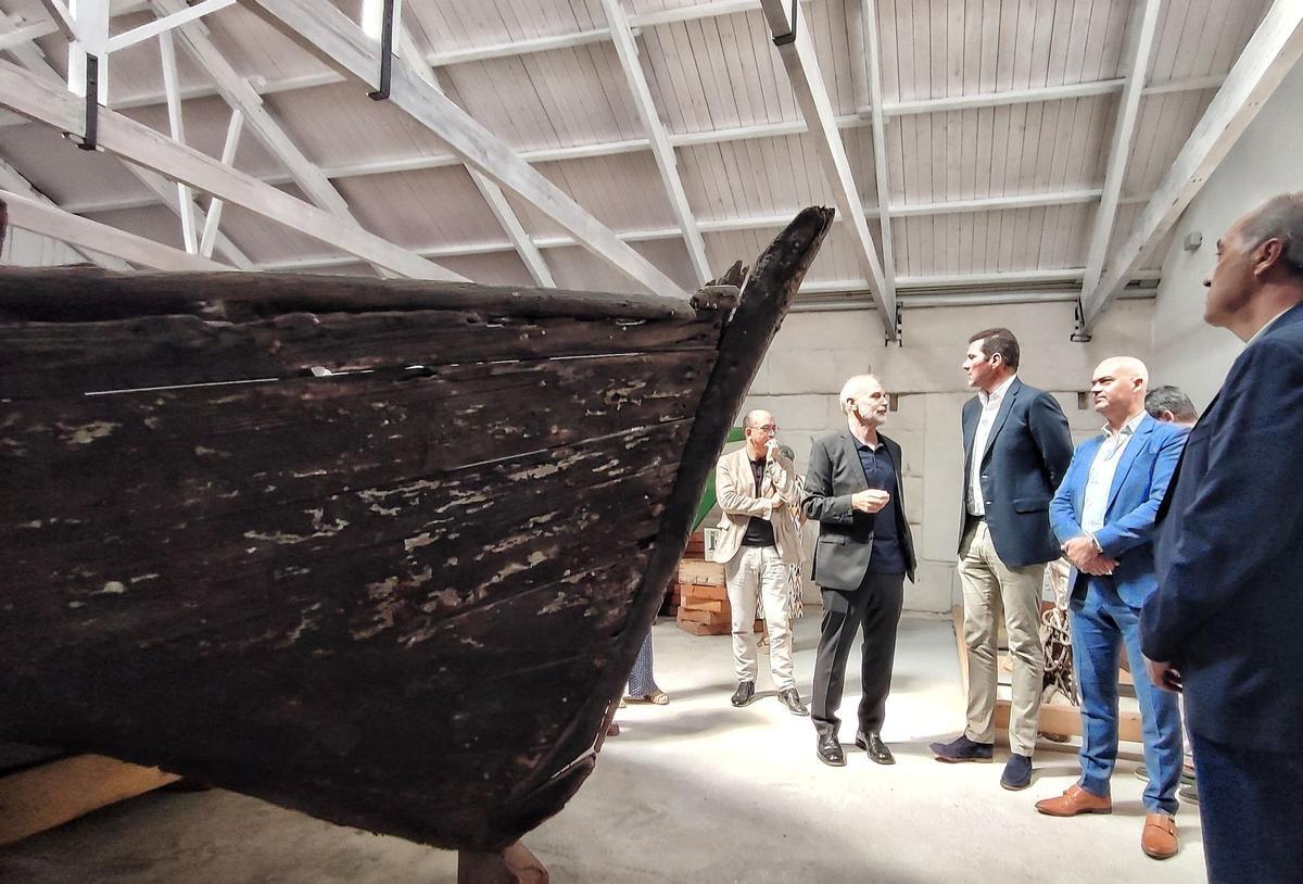 La inauguración de los espacios rehabilitados del Museo Massó de Bueu