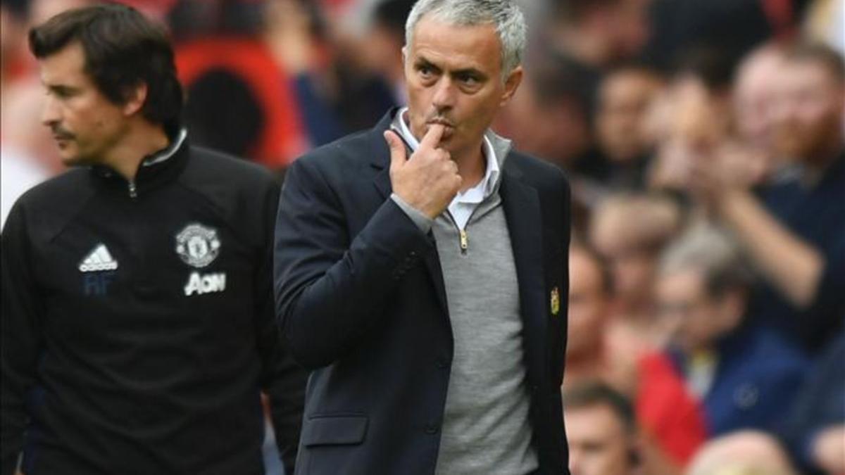 José Mourinho, entrenador del Manchester