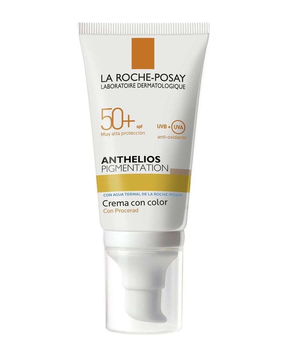 Crema con color Anthelios Pigmentacion de La Roche Posay (precio: 27 euros)