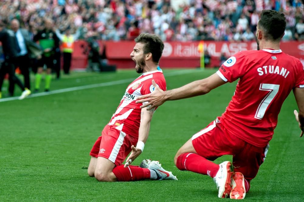 Les imatges del Girona - Sevilla (1-0)