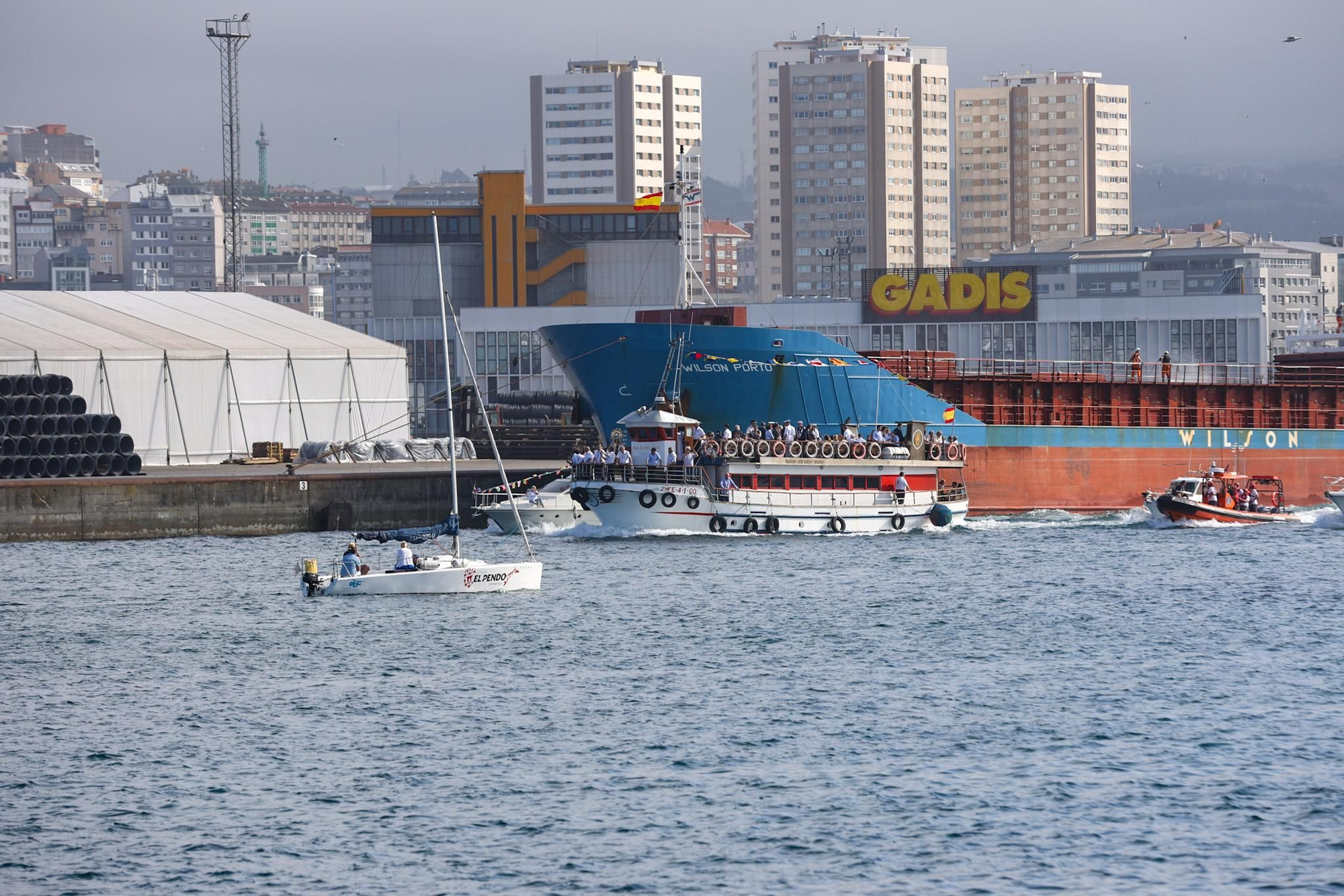 Procesión de la Virgen del Carmen en A Coruña