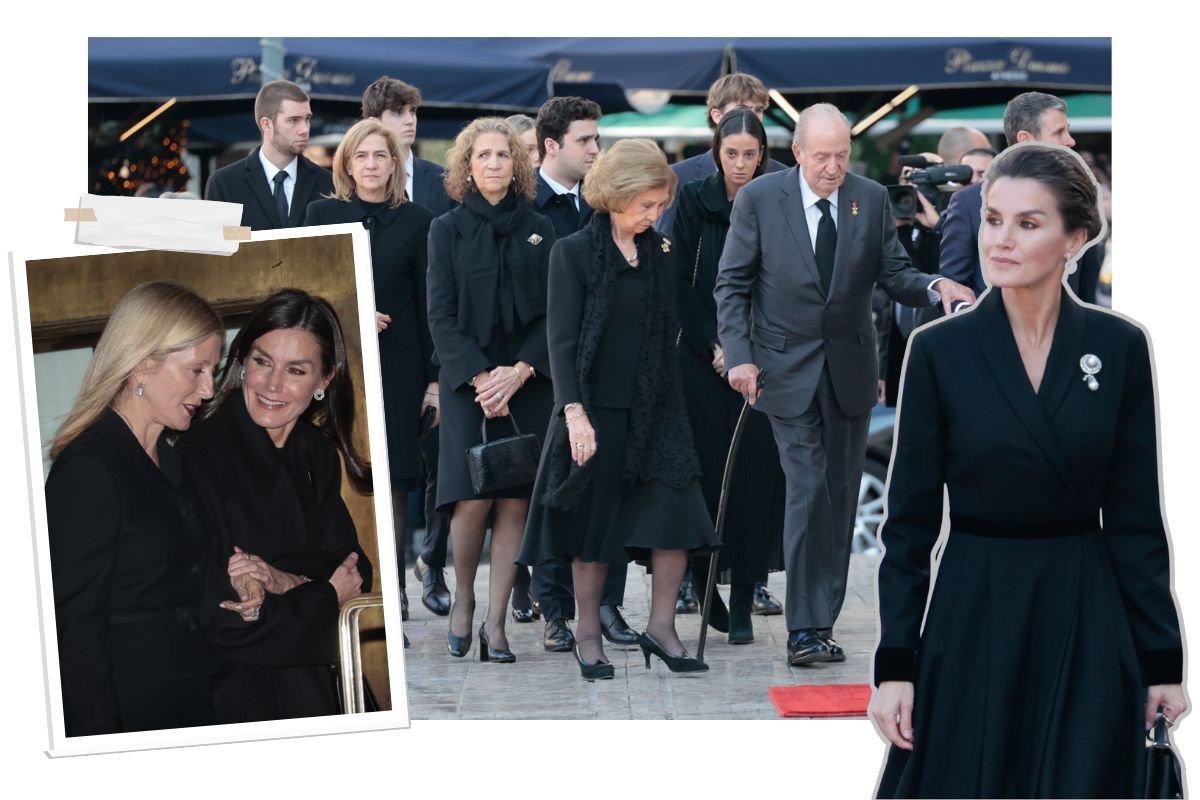 Funeral de Constantino de Grecia: de la reconciliación de la reina Letizia con Marie Chantal a la llegada de la familia real unida