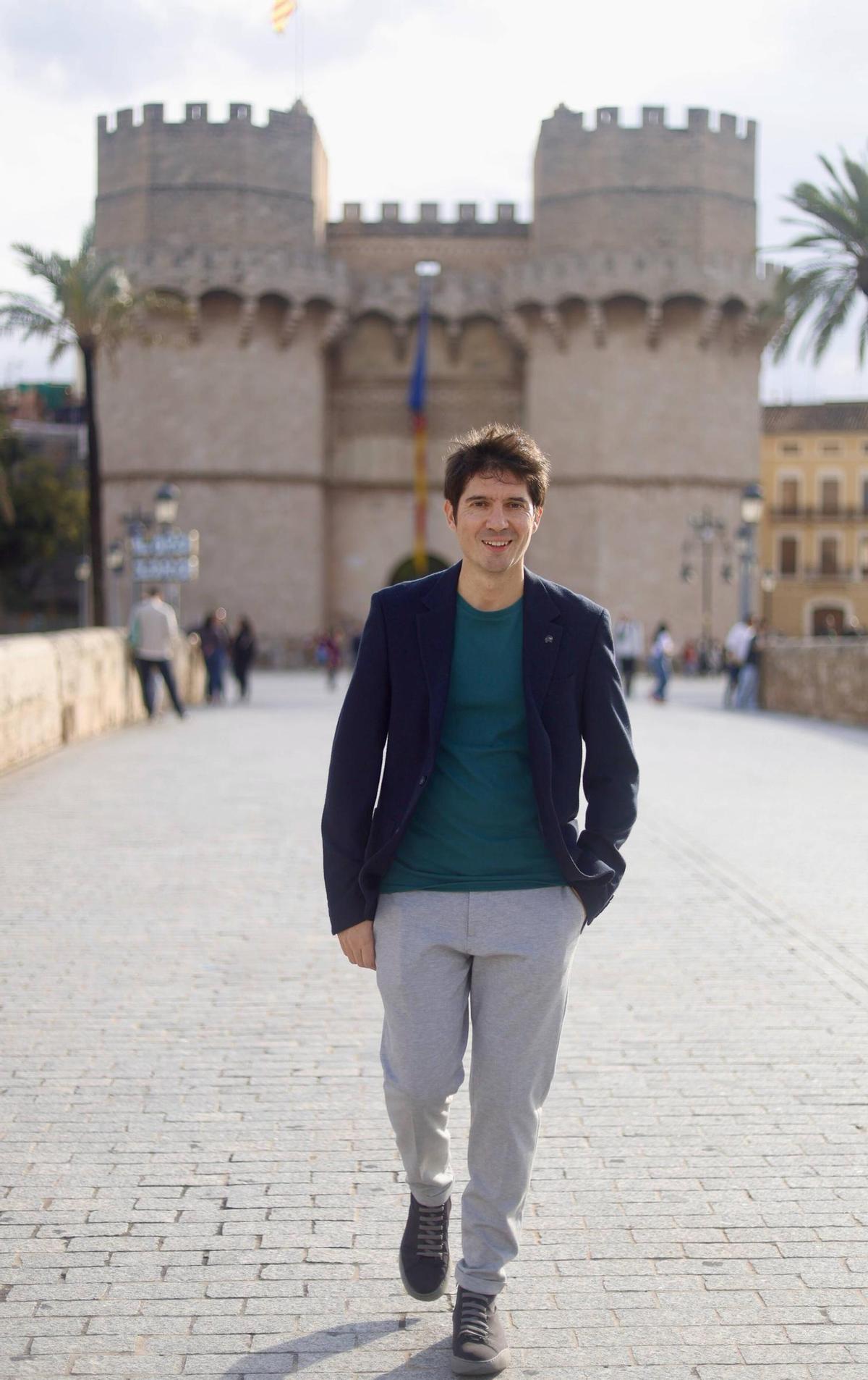 Paco Cerdà, en una imagen reciente en la ciudad de València.