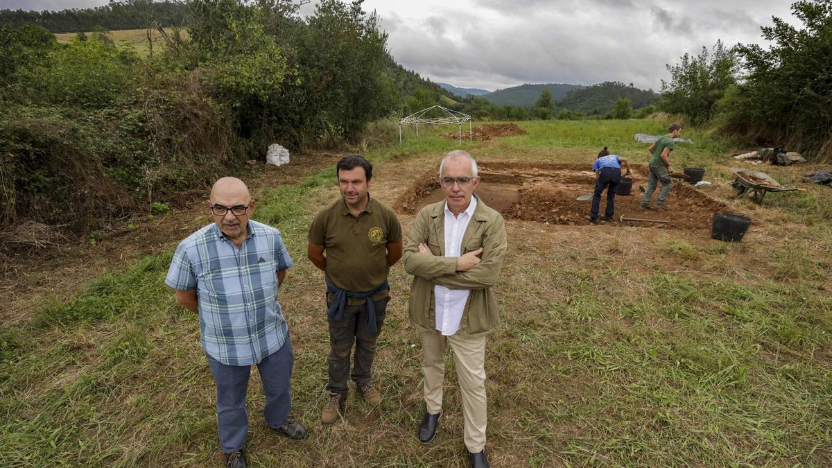 Excavación en la Villa Romana