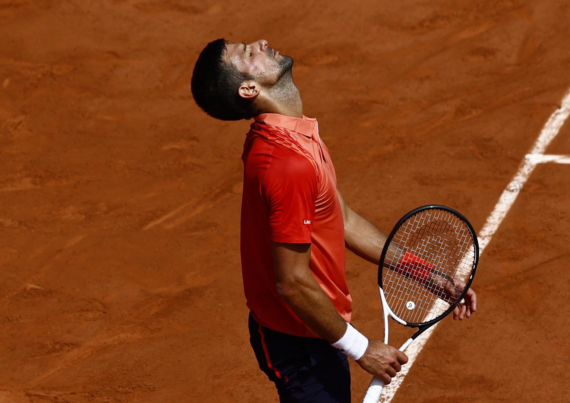 Roland Garros: Carlos Alcaraz - Novak Djokovic, en imágenes