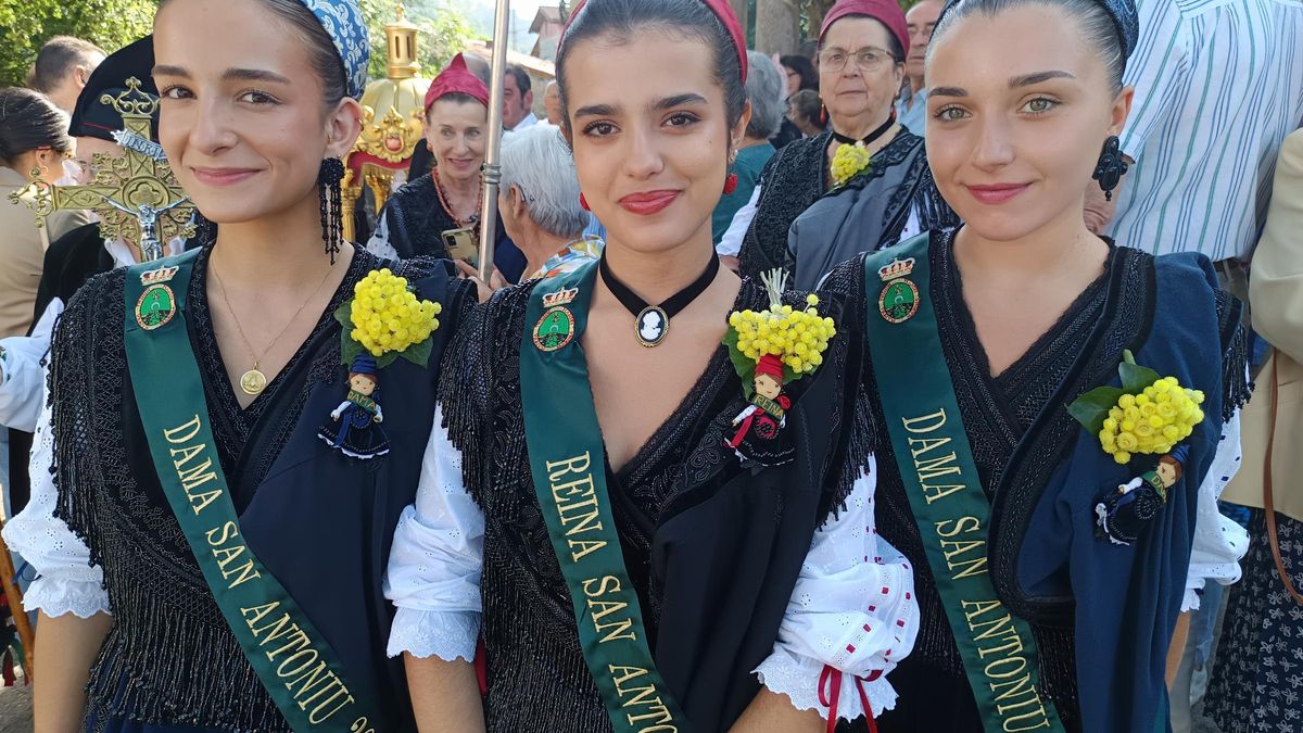 Procesión de San Antoniu "El Nuestru" en Cangas de Onís