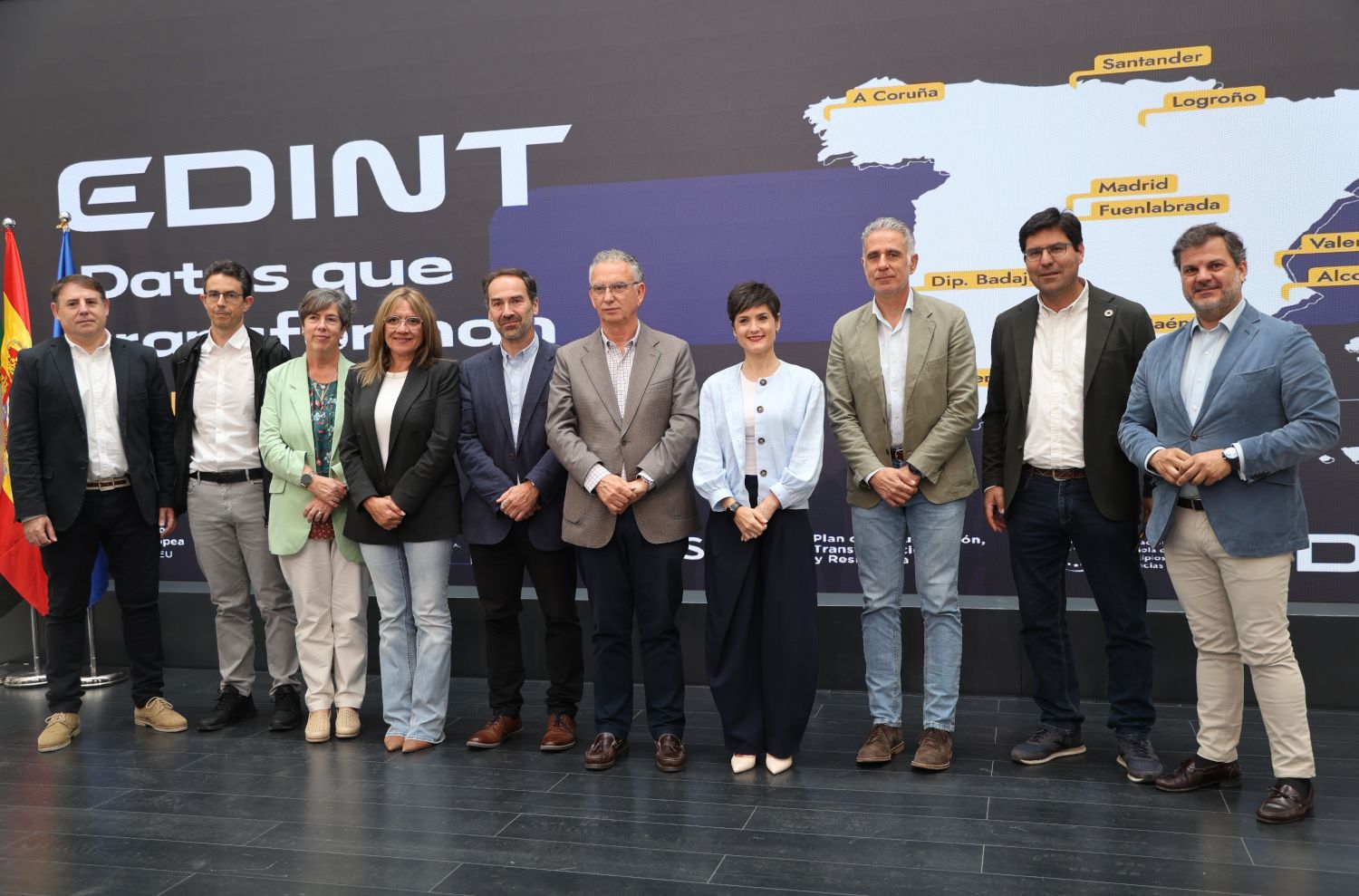 Clausura de la primera fase del proyecto EDINT, en el Hospital Centro Vivo de Badajoz.
