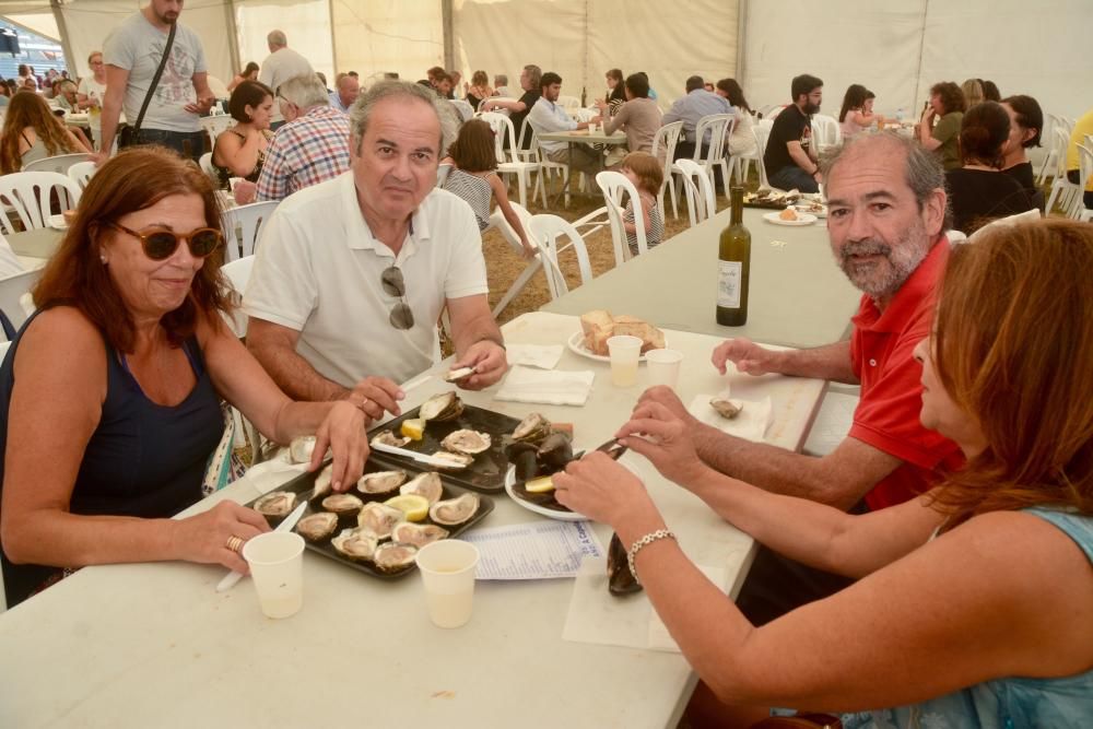 Fiestas gastronómicas en Pontevedra | Noalla se rinde al encanto de ostra