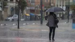 La llegada de una DANA traerá lluvias este domingo a la Región de Murcia