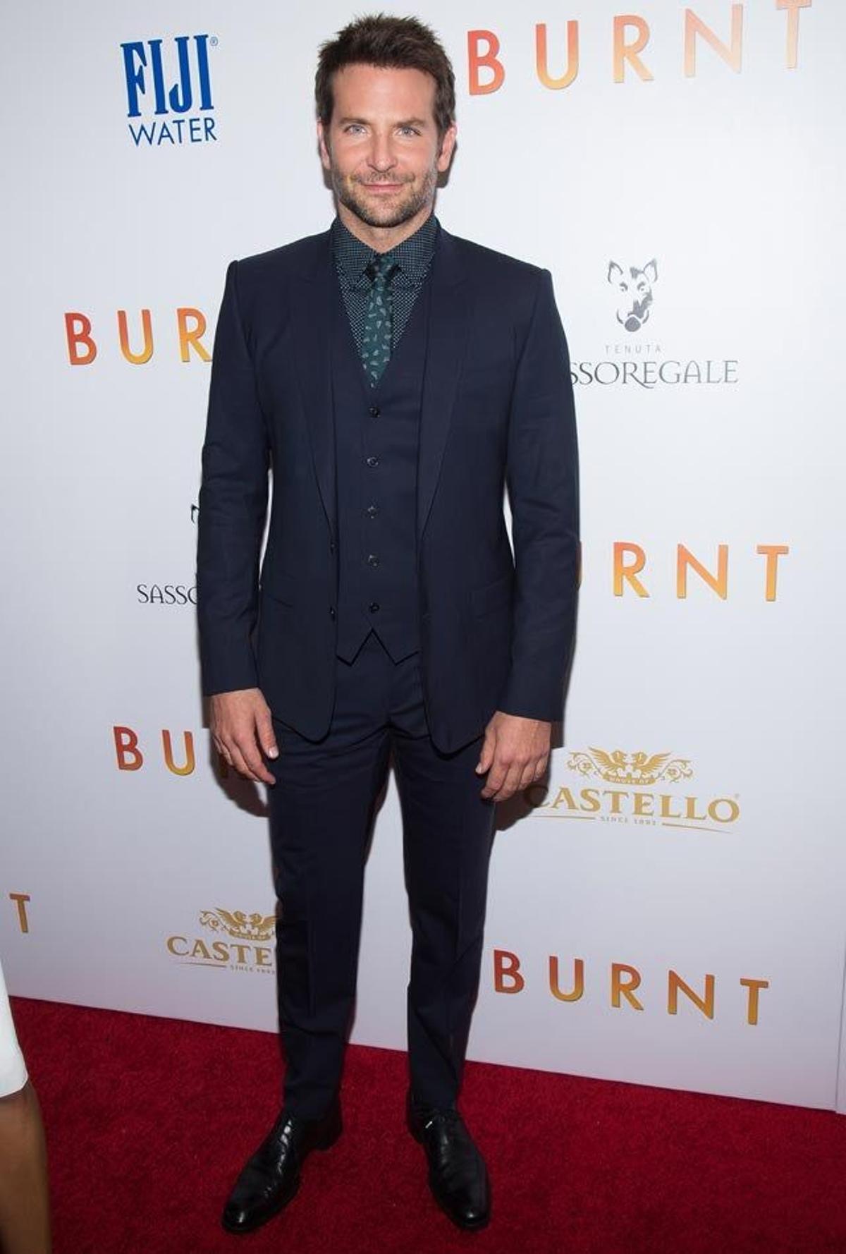 Bradley Cooper, en el estreno de Burnt en Nueva York.