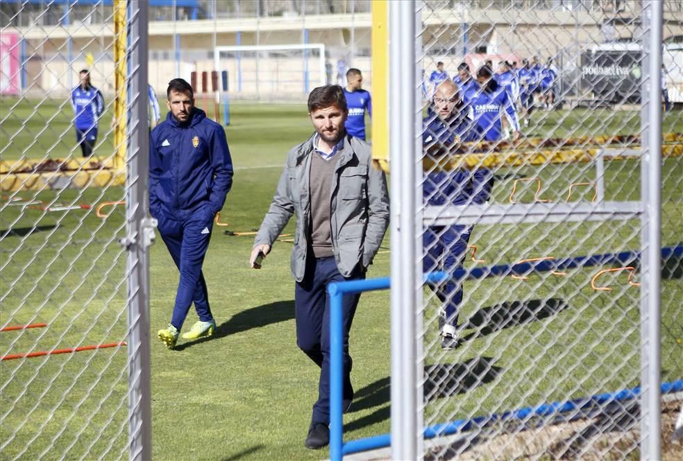 Entrenamiento del Real Zaragoza