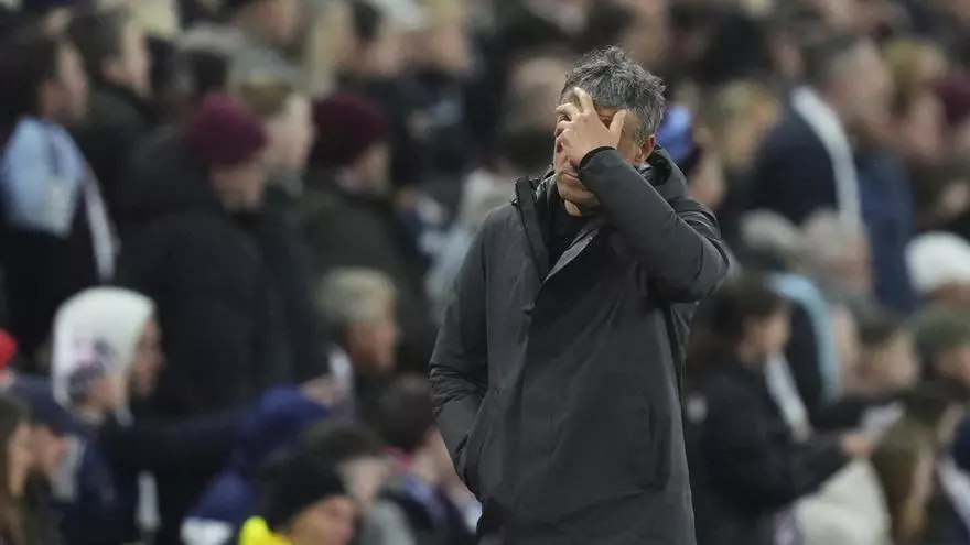 Luis Enrique: "Nos ha entrado un poco el tembleque"