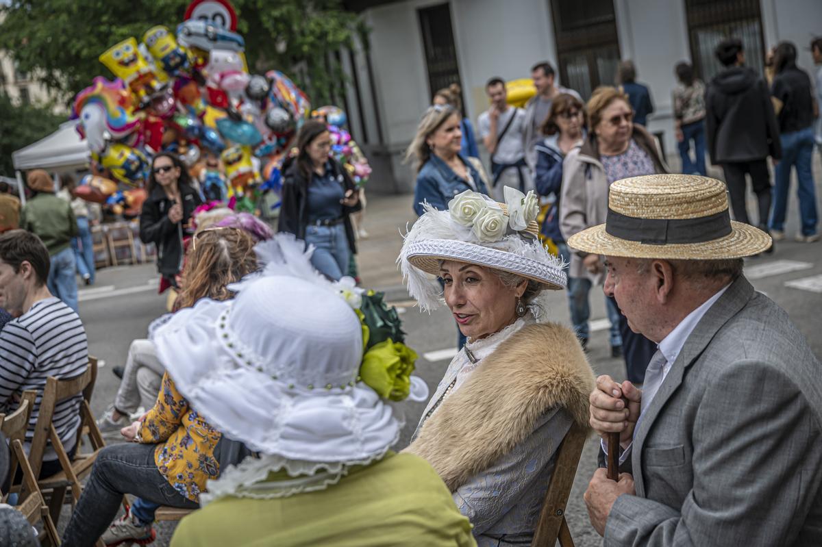 Fira Modernista de la calle Bruc