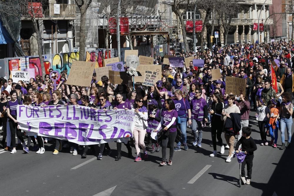 Imatges de la Manifestació feminista