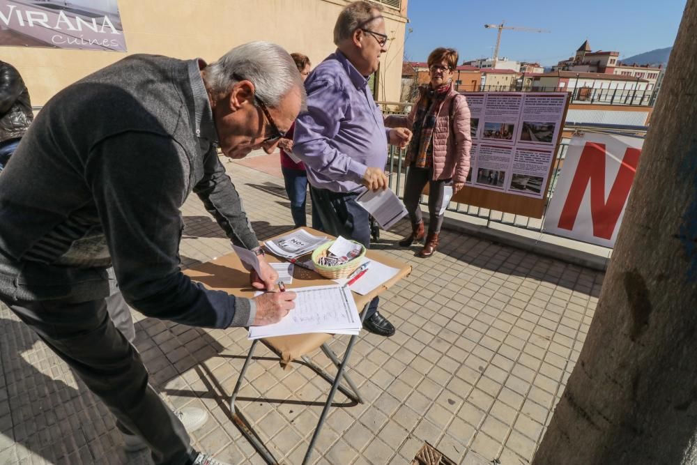 Concentración por el CEM de Alcoy