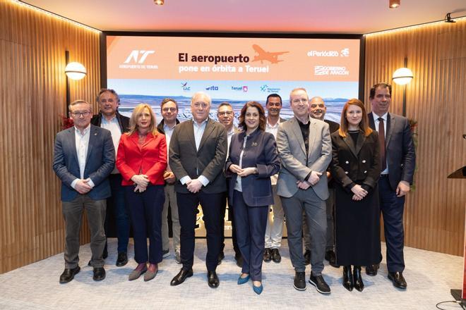 En imágenes | Jornada 'El aeropuerto pone en órbita a Teruel'