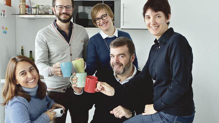 Sie stecken dahinter: Araceli Bosch, Miguel Ángel Payeras, Aina Escalas, Miquel Àngel Barrios, Bárbara Sureda.