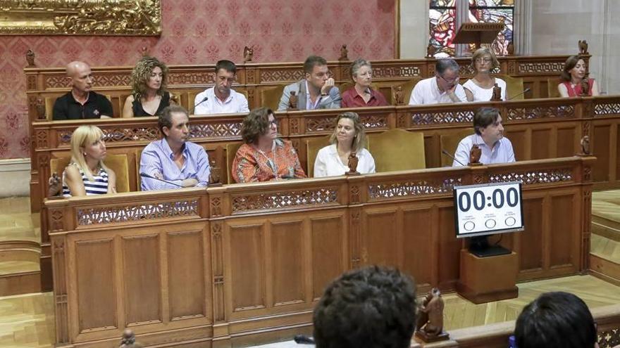 La segunda jornada del debate de política general se celebró ayer en el Consell.