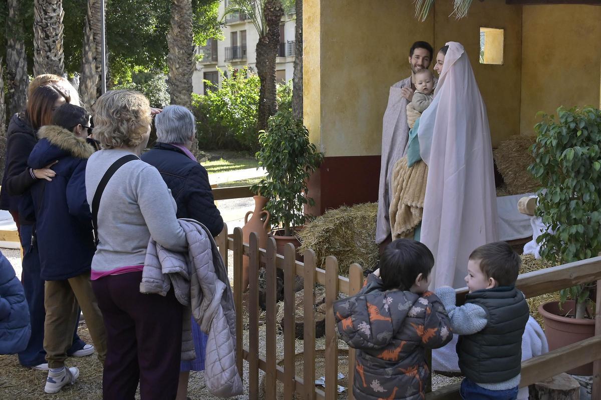 Belen viviente de Pobladores de Elche Belen viviente de Pobladores de Elche