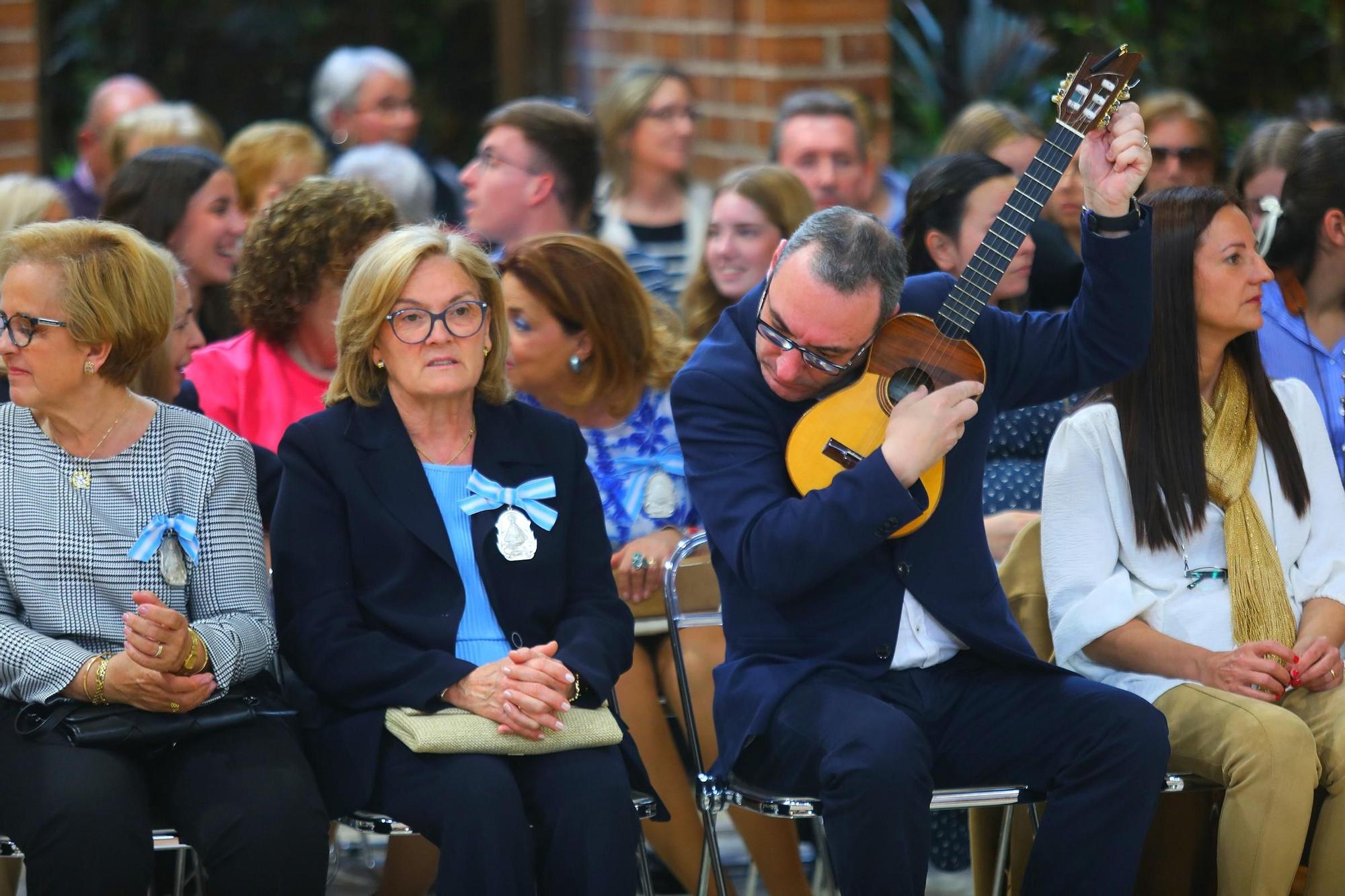 Las imágenes de la llegada de Lleó a a la iglesia de Santo Tomás de Villanueva