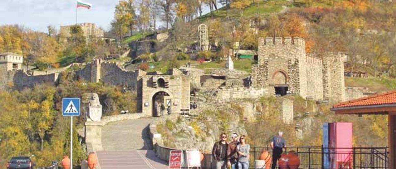 La fortaleza de Tsaravet que empezó a construirse en el siglo XII.