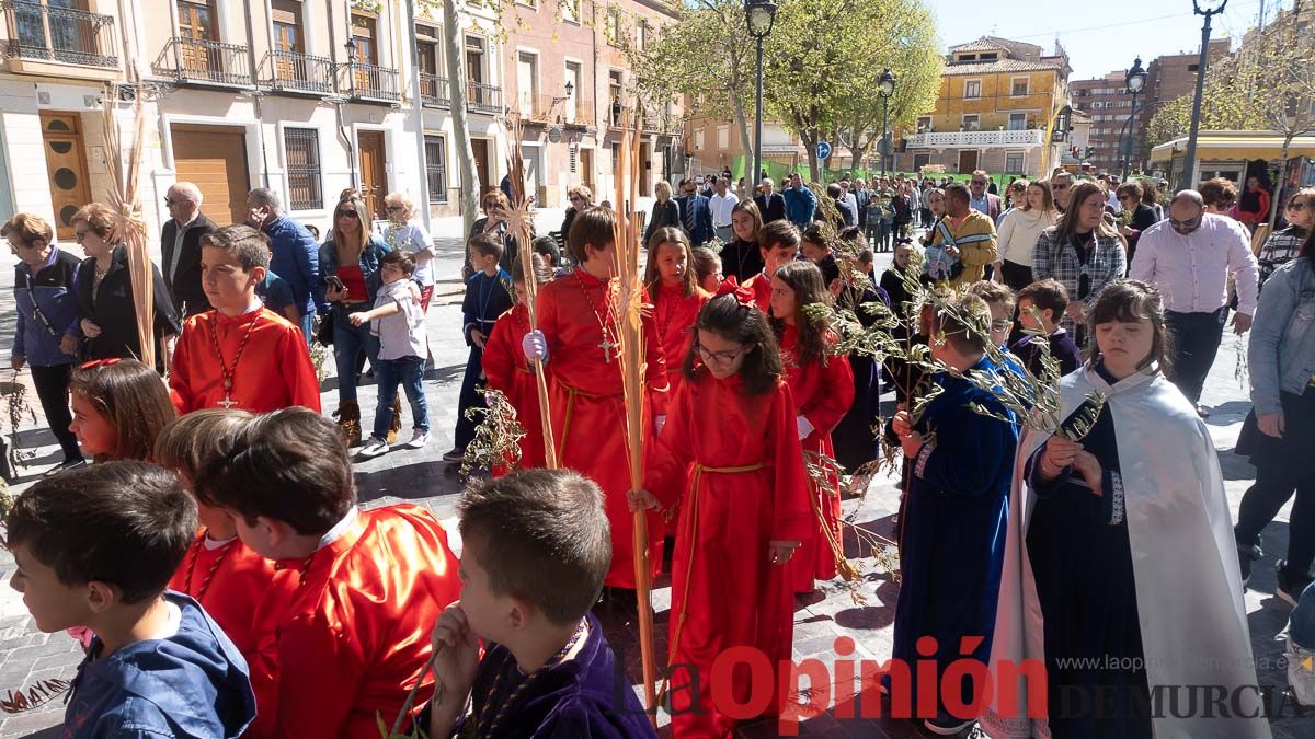 Procesión de Domingo de Ramos en Caravaca