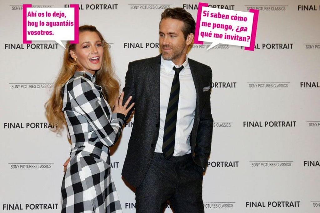 Blake Lively y Ryan Reynolds en n preestreno