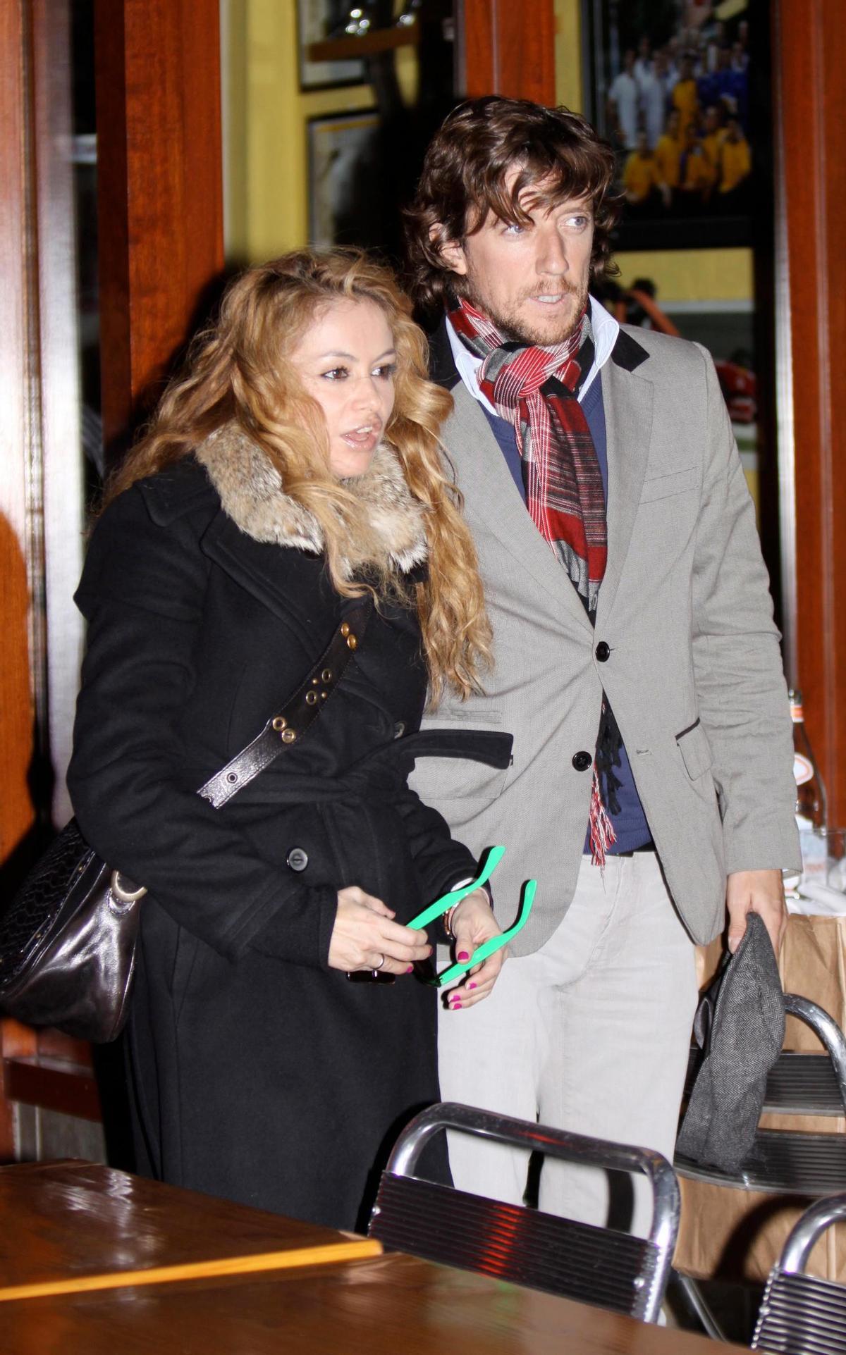 Paulina y Colate, juntos en NY
