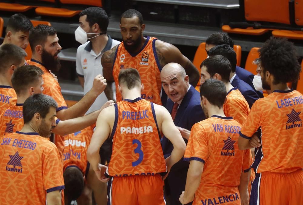 Partido de Euroleague Valencia Basket - FC Barcelona