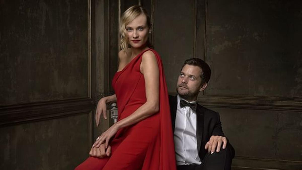 Oscar 2015 - Fiesta Vanity Fair: Diane Kruger y Joshua Jackson