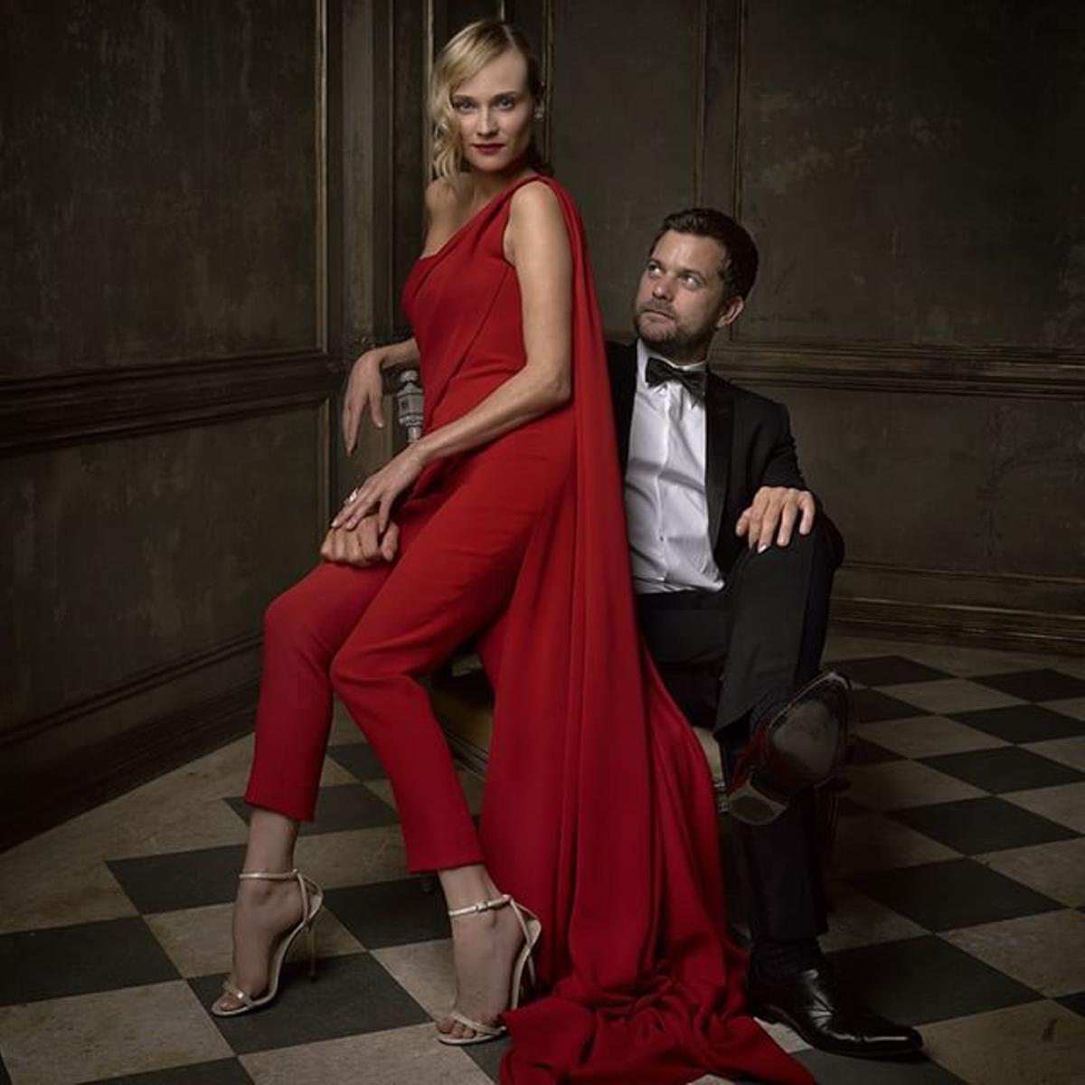 Oscar 2015 - Fiesta Vanity Fair: Diane Kruger y Joshua Jackson