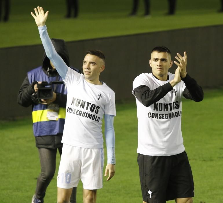 Las fotografías del partido en Balaídos entre Celta y Rayo Vallecano