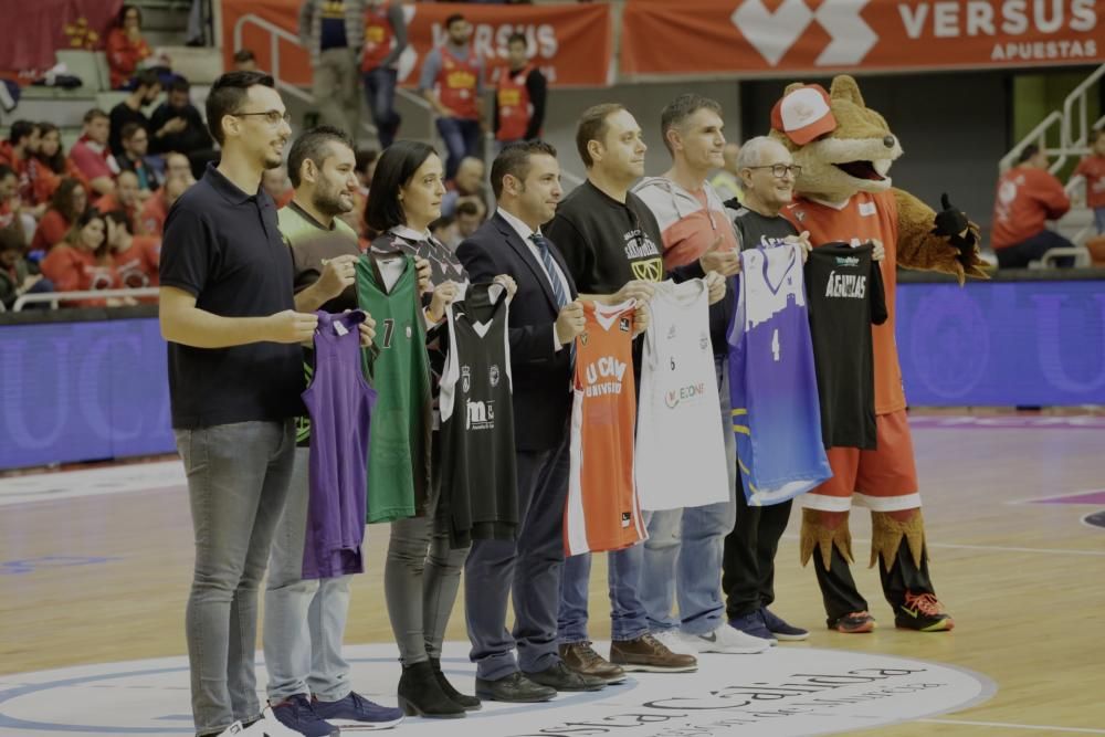 Encuentro entre el UCAM Murcia CB y el Baskonia