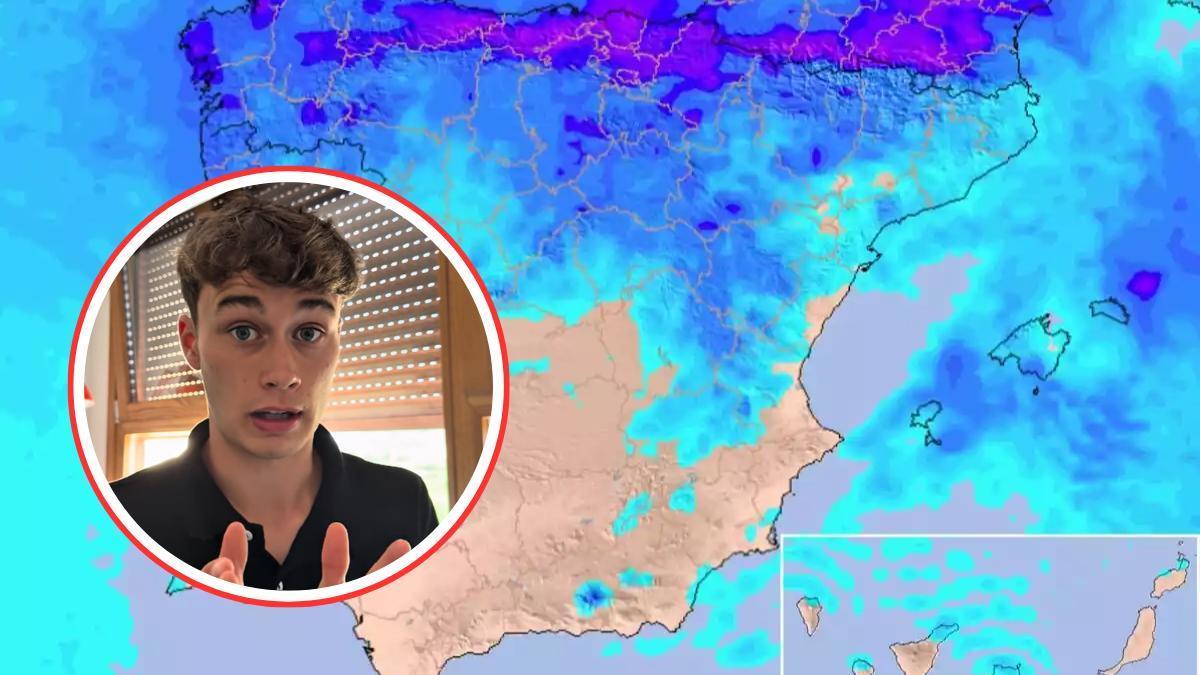 Jorge Rey advierte de la llegada de un cambio de tiempo en los próximos días.