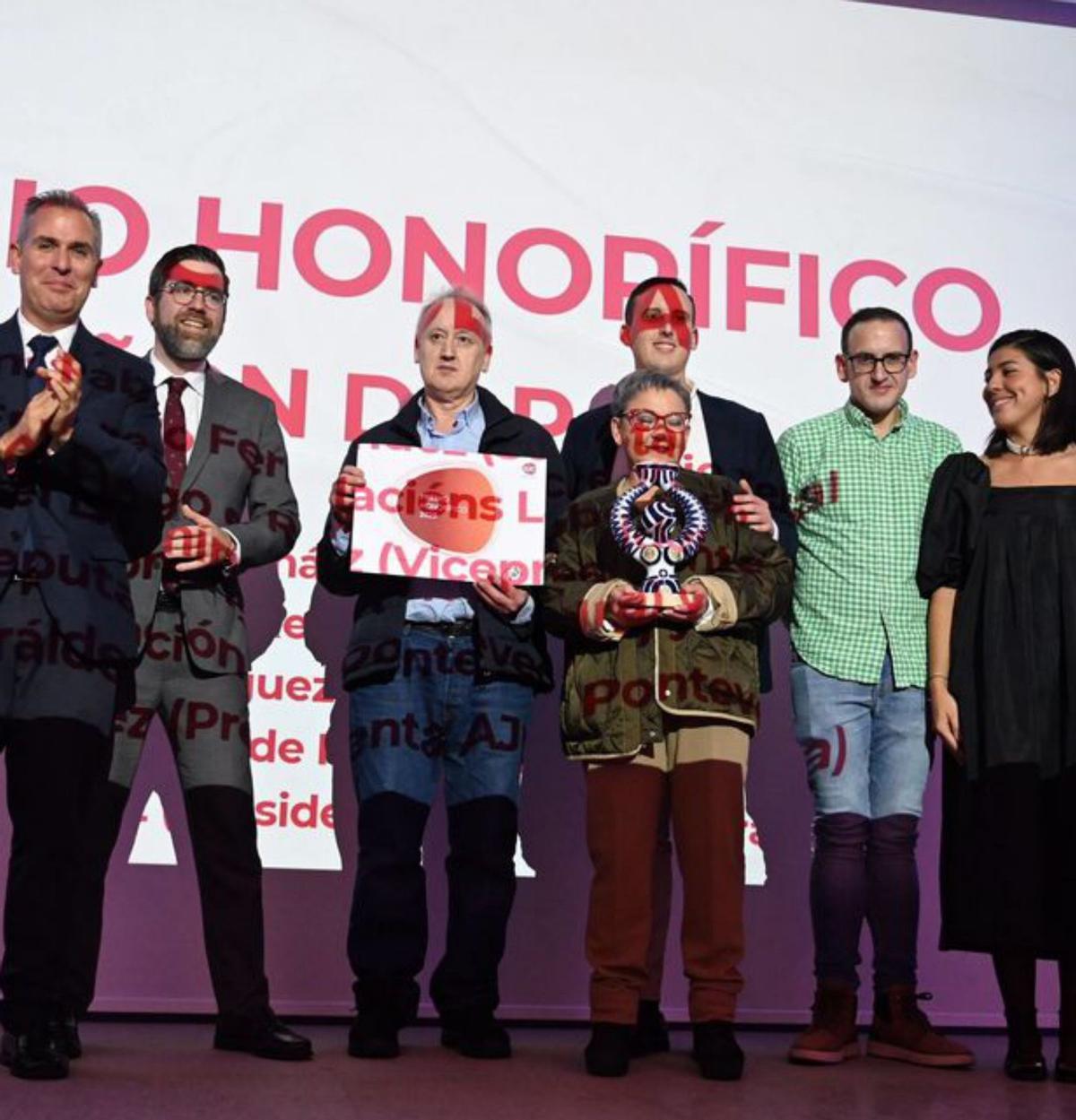 El equipo de O Cañon de Pau. |  Rafa Vázquez