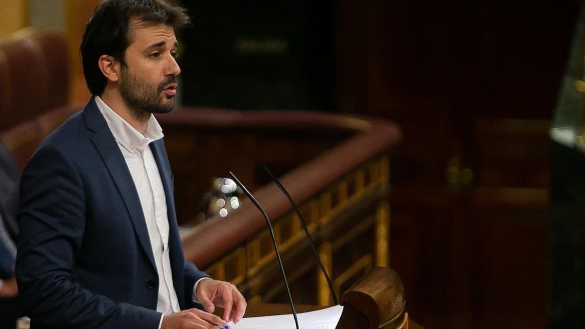 Sánchez Serna, durante su intervención.