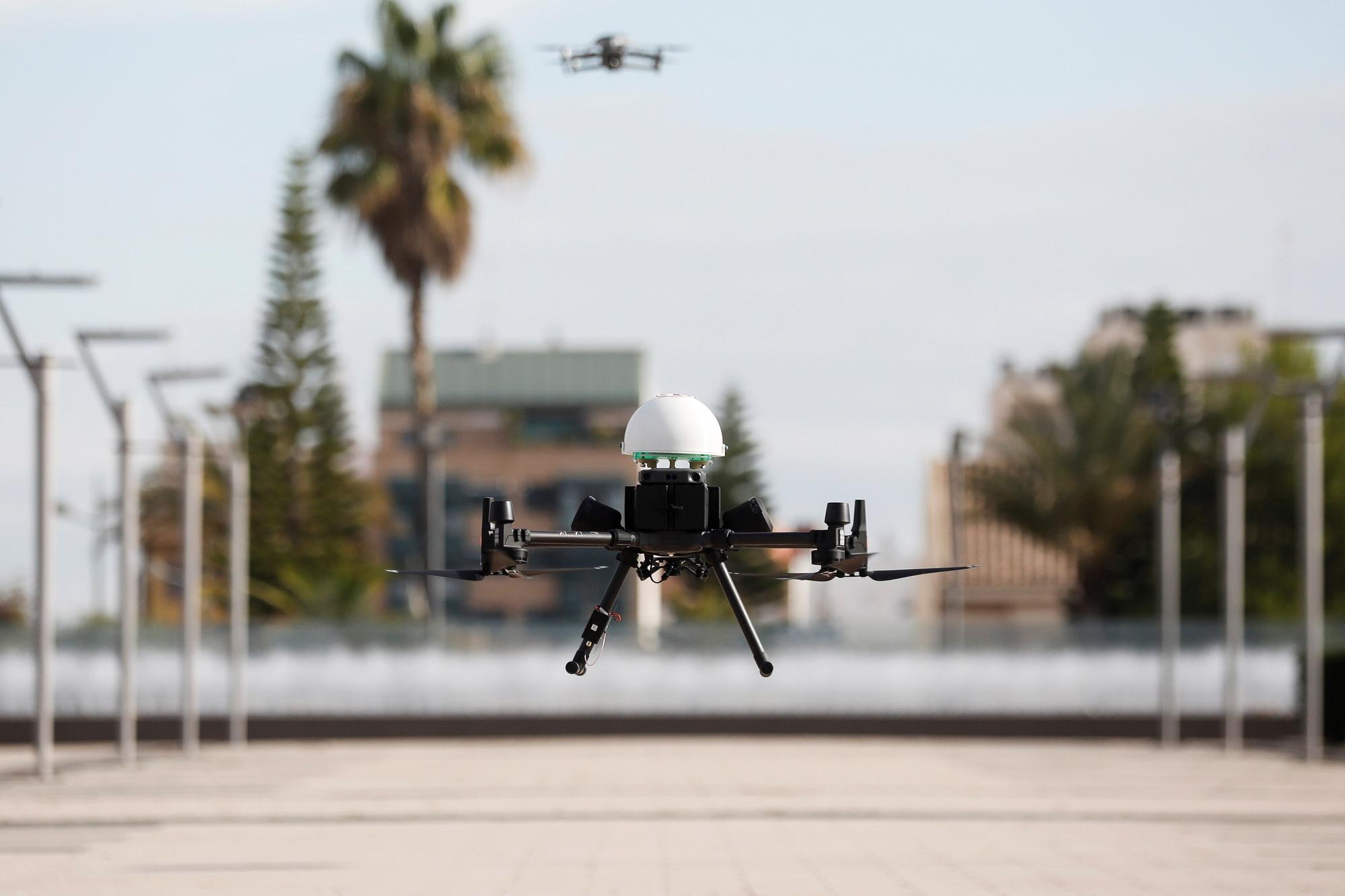 Drones para transportar material sanitario en plena pandemia