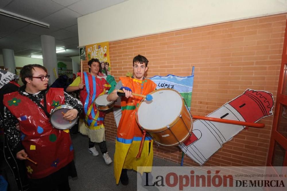 Los tambores de Moratalla llegan al colegio Primitiva López