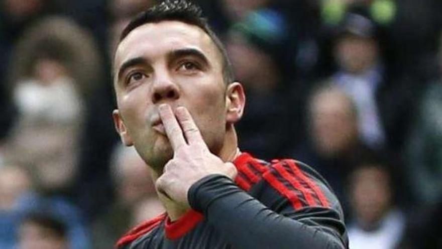 Iago Aspas, delantero del Celta.