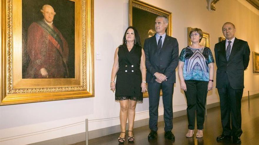 El primer retrato oficial de Carlos IV, pintado por Goya, llega a Zaragoza
