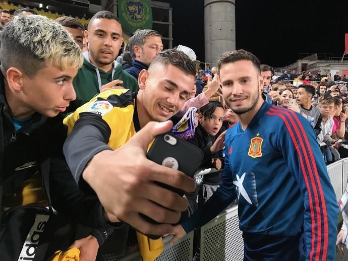 Rueda de prensa de Luis Enrique y entrenamiento de la selección en el Estadio de Gran Canaria