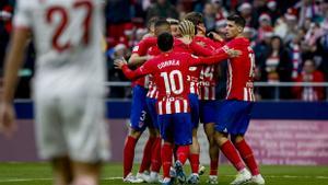 Resumen, goles y highlights del Atlético de Madrid 1 - 0 Sevilla de la jornada 4 de LaLiga EA Sports