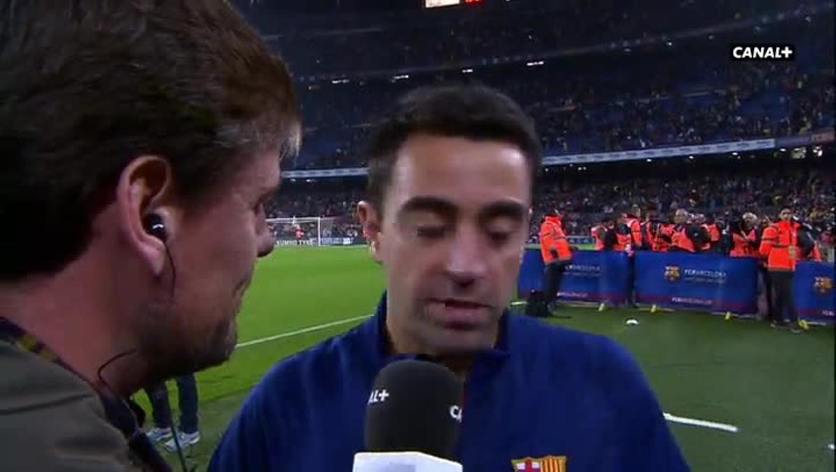 Xavi: Si Messi está contento, el Barça también