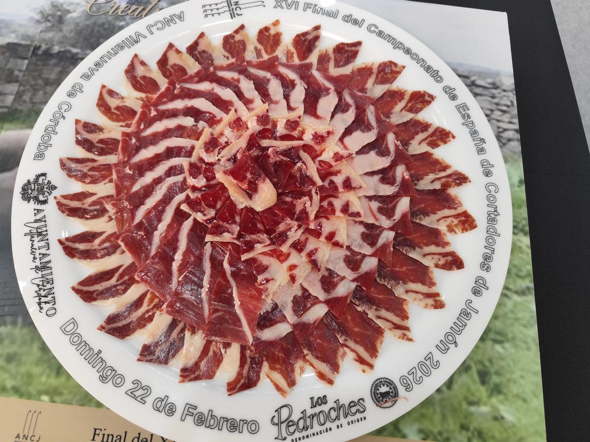 Villanueva de Córdoba acoge el campeonato de España de cortadores de jamón