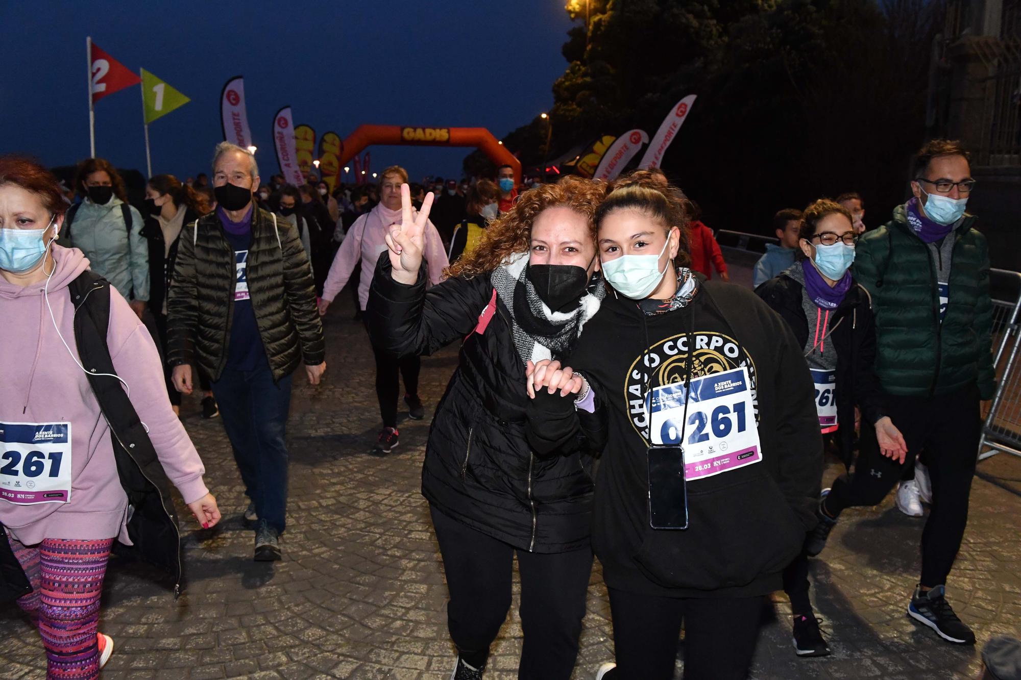 Carrera popular nocturna de la Torre de Hércules en A Coruña