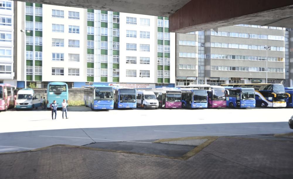 Suspendida la huelga de autobuses en Galicia