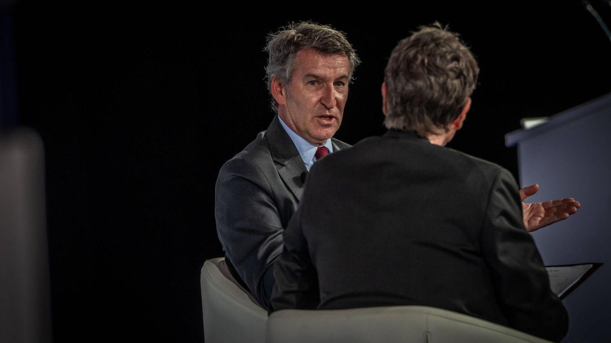 Feijóo, el 6 de mayo, en Barcelona, en las jornadas del Cercle d'Economia.