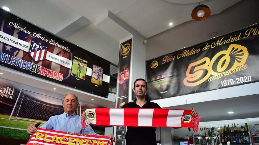 Fotogalería | Más de 50 años de la peña del Atlético de Madrid de Plasencia