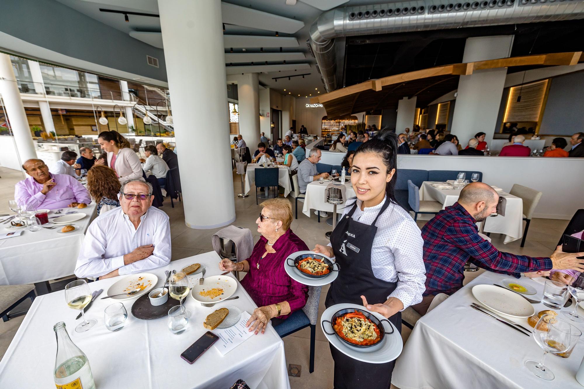 ''Menjars de la Terra'' en el restaurante Dársena de Alicante